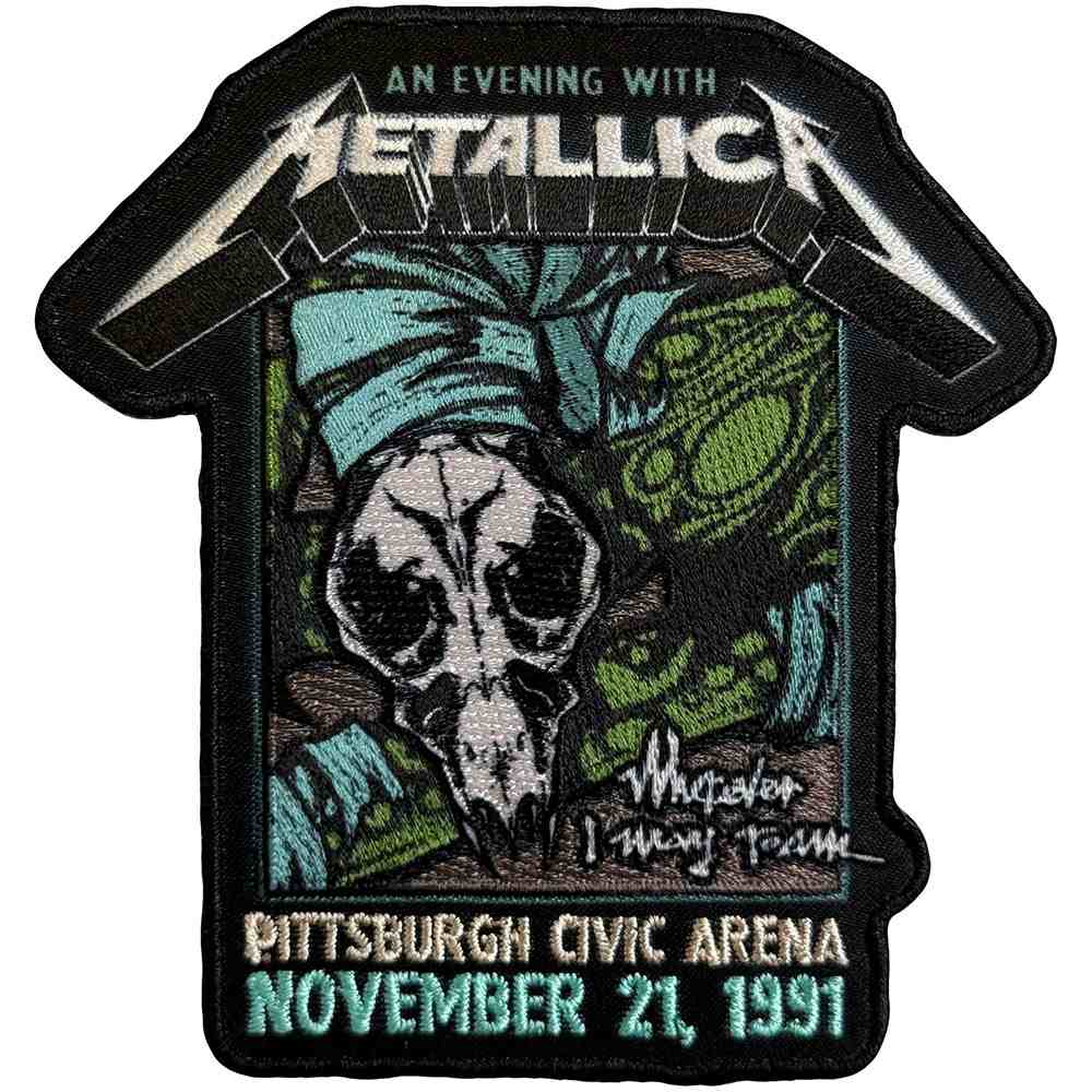 Metallica - Roam Tour Patch - Schwarz/Mehrfarben